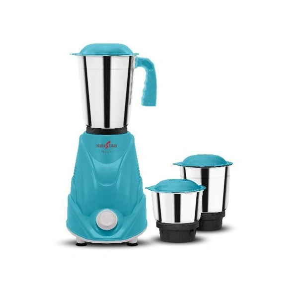 KENSTAR MIXTOR 500-WATT MIXER GRINDER 3 JARS - Cerulean, 23, 23, 16