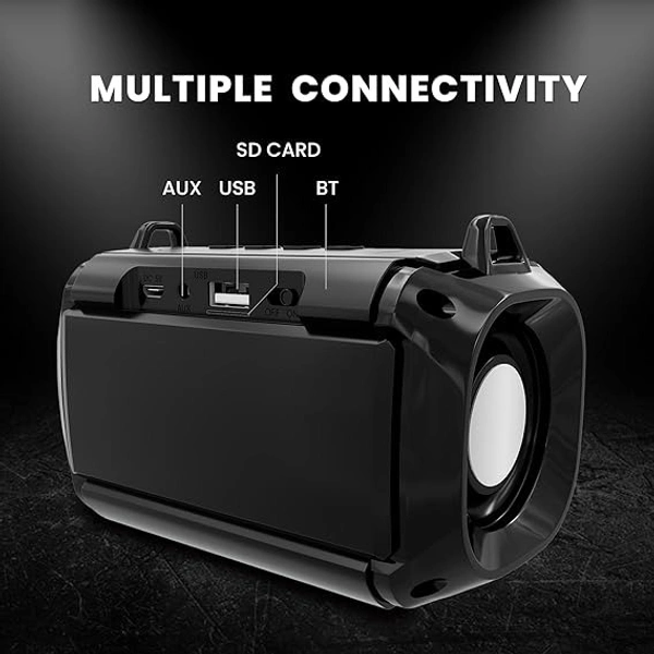 GIZMORE DYNAMITE 10-WATT BLUETOOTH SPEAKER - Black