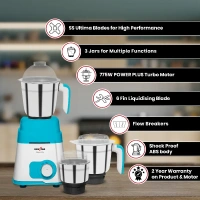 KENSTAR MAXXO PRO 750-WATT MIXER GRINDER - White, 45, 22, 27