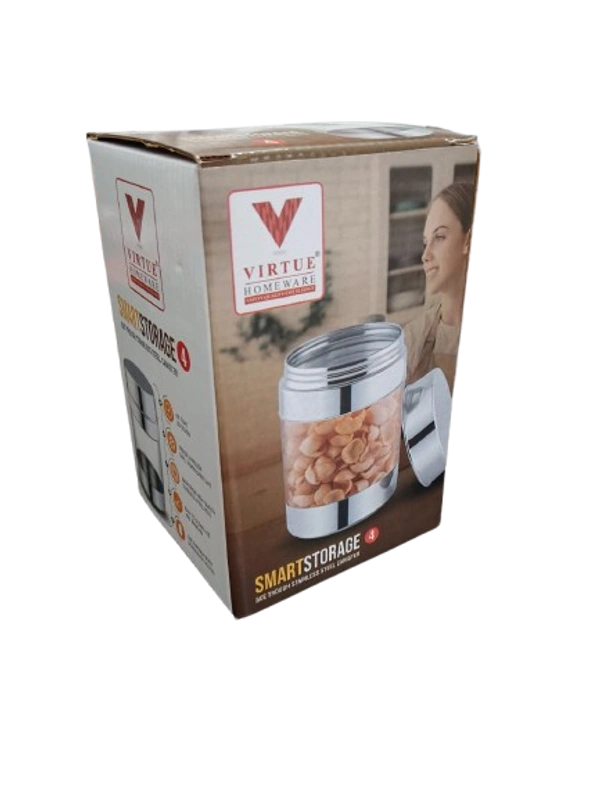 VIRTUE SMART STORAGE CONTAINER  - Gray, 5, 4, 16