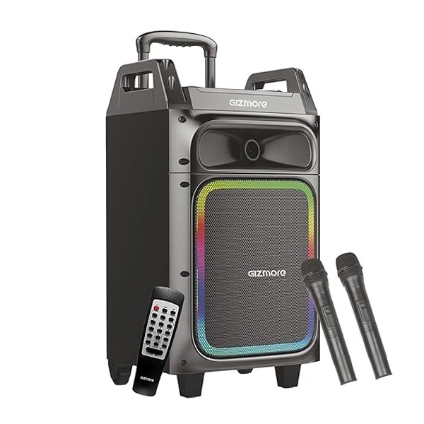GIZMORE T5000 PRO 80-WATT TROLLEY SPEAKER - Black