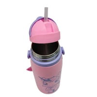 VIRTUE ADVENTURE TIME 600 ml INSULATED WATER BOTTLE - Pink, 8, 20, 8