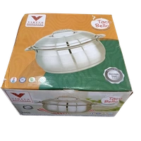 VIRTUE TACO BELLO INSULATED THERMOWARE CASSEROLE 2000 ML - Gray, 22, 12, 22