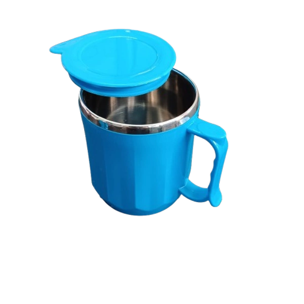 VIRTUE MARVEL STAINLESS STEEL TEA/ COFEE MUG - Blue, 8, 14, 8