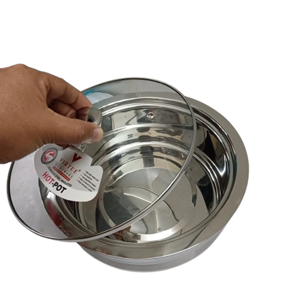 VIRTUE DISCOVERY 2500 ML INSULATED STAINLESS STEEL CASSEROLE - Gray, 20, 10, 18