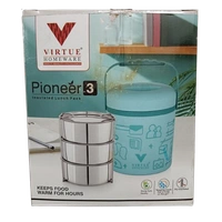 VIRTUE PIONEER 3 INSULATED LUNCH BOX PACK - Black, 14, 18, 14
