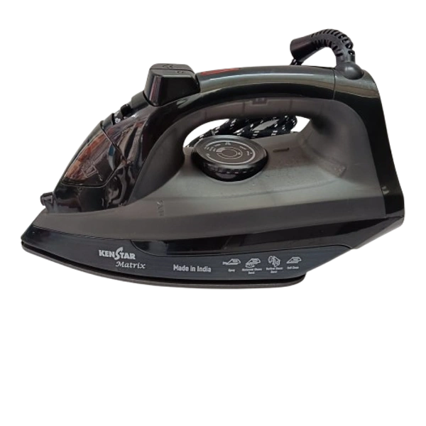 KENSTAR MATRIX STEAM IRON 2000 WATTS - Black, 27, 14.8, 11.2