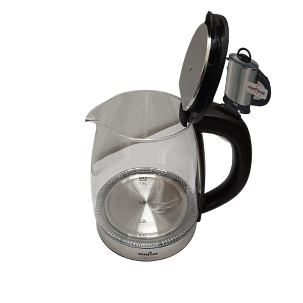 KENSTAR ESTELLA PRISM 1.8L ELECTRIC KETTLE - Black, 22.5, 24.2, 16.5