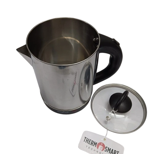 KENSTAR ESTELLA OPTIMA 1.7L STAINLESS STEEL ELECTRIC KETTLE - Gray, 24.2, 27, 15.4