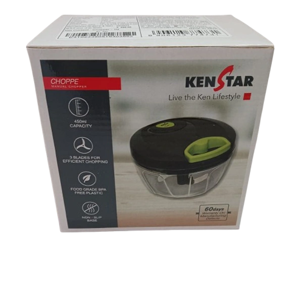 KENSTAR CHOPPE MANUAL CHOPPER 450ml - Gray, 12.3, 9.2, 12.3