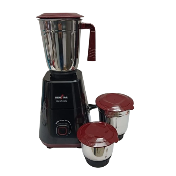 KENSTAR KARISHMATIC 500-WATT MIXER GRINDER 3JARS - Black, 17.7, 22.8, 19.2