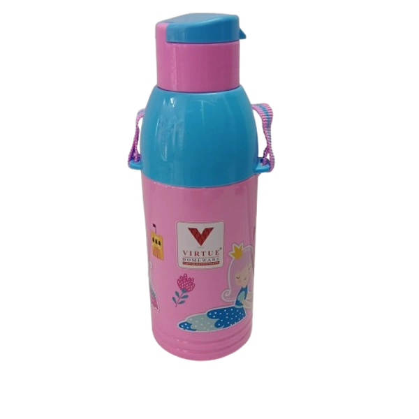 VIRTUE HAPPY KID 400ML WATER BOTTLE - Pink, 10, 20, 10