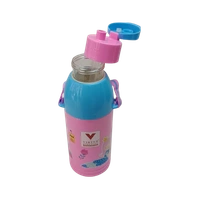 VIRTUE HAPPY KID 400ML WATER BOTTLE - Pink, 10, 20, 10
