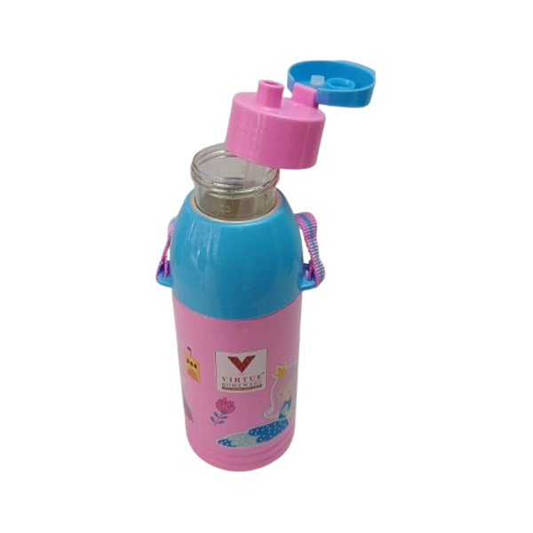 VIRTUE HAPPY KID 400ML WATER BOTTLE - Pink, 10, 20, 10