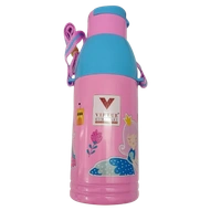 VIRTUE HAPPY KID 400ML WATER BOTTLE - Pink, 10, 20, 10