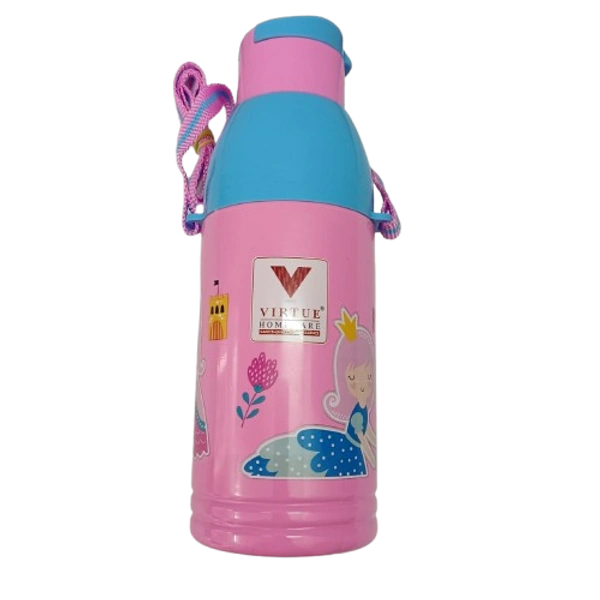 VIRTUE HAPPY KID 400ML WATER BOTTLE - Pink, 10, 20, 10
