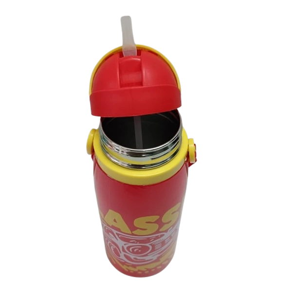 VIRTUE ADVENTURE TIME 600 ml INSULATED WATER BOTTLE - Red, 8, 20, 8