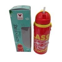 VIRTUE ADVENTURE TIME 600 ml INSULATED WATER BOTTLE - Red, 8, 20, 8