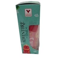 VIRTUE ADVENTURE TIME 600 ml INSULATED WATER BOTTLE - Red, 8, 20, 8