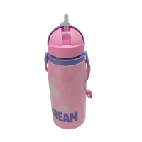 VIRTUE ADVENTURE TIME 600 ml INSULATED WATER BOTTLE - Pink, 8, 20, 8