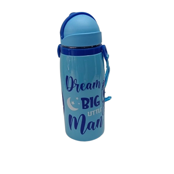 VIRTUE ADVENTURE TIME 600 ml INSULATED WATER BOTTLE  - Blue, 8, 20, 8