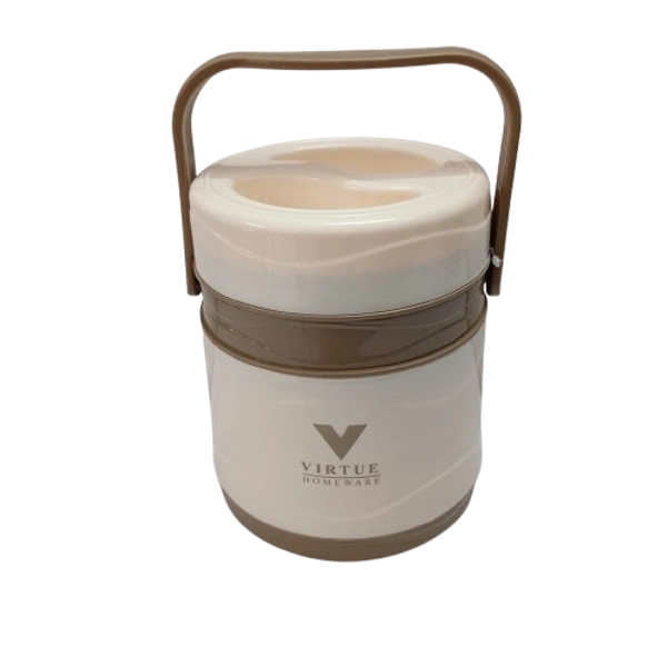 VIRTUE VOGUE 3 INSULATED TIFFIN WITH 3 STAINLESS STEEL CONTAINERS - Primrose, 15, 16, 15