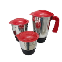 MAHARAJA WHITELINE UNIGRIND 500-WATT MIXER GRINDER 3 JARS - White, 39.5, 27.5, 22