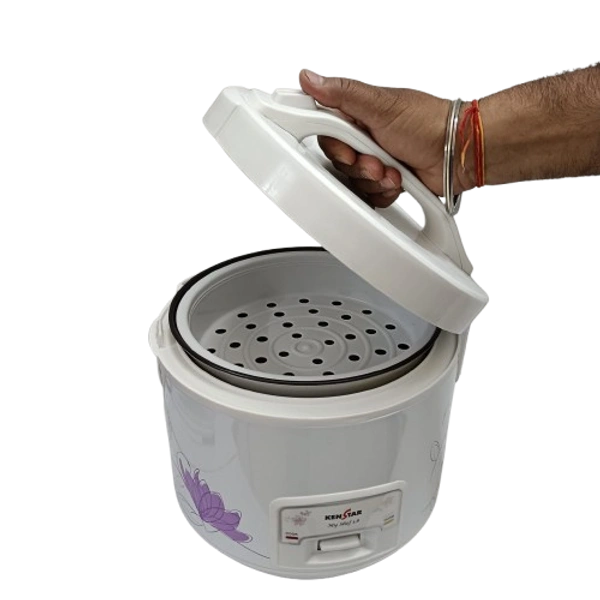 KENSTAR MY SHEF 1.8L RICE COOKER - White, 27, 26, 27