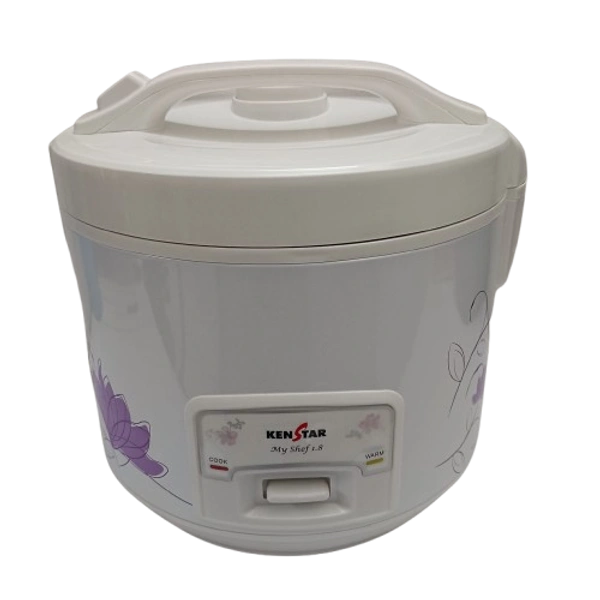 KENSTAR MY SHEF 1.8L RICE COOKER - White, 27, 26, 27