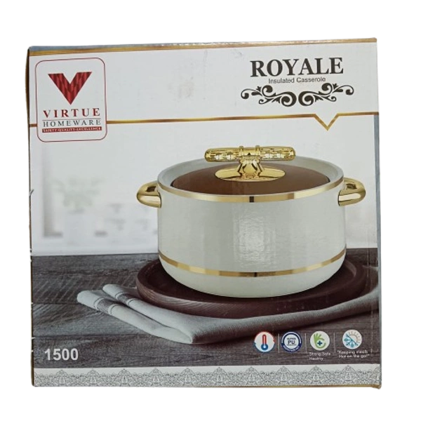 VIRTUE ROYALE 1500 ml INSULATED CASSEROLE - Prim, 20, 10, 16