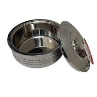 VIRTUE BLOSSOM 1800 ML INSULATED STEEL CASSEROLE - Gray, 18, 10, 18