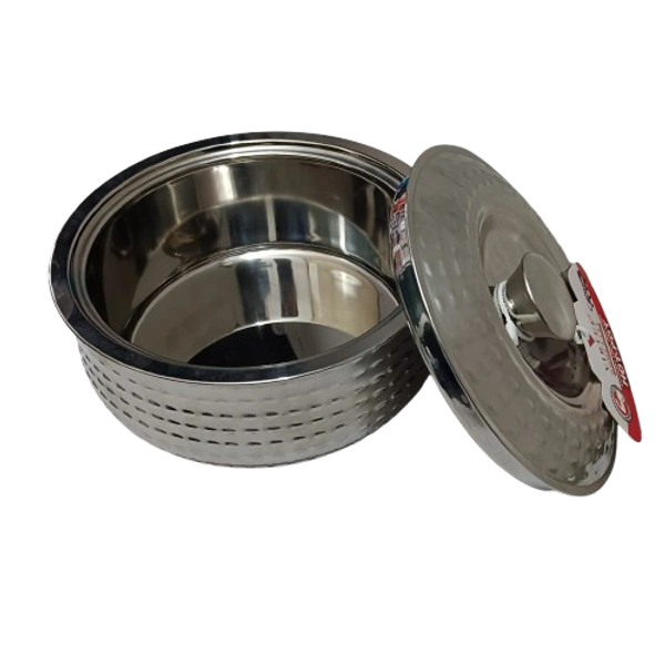 VIRTUE BLOSSOM 1800 ML INSULATED STEEL CASSEROLE - Gray, 18, 10, 18