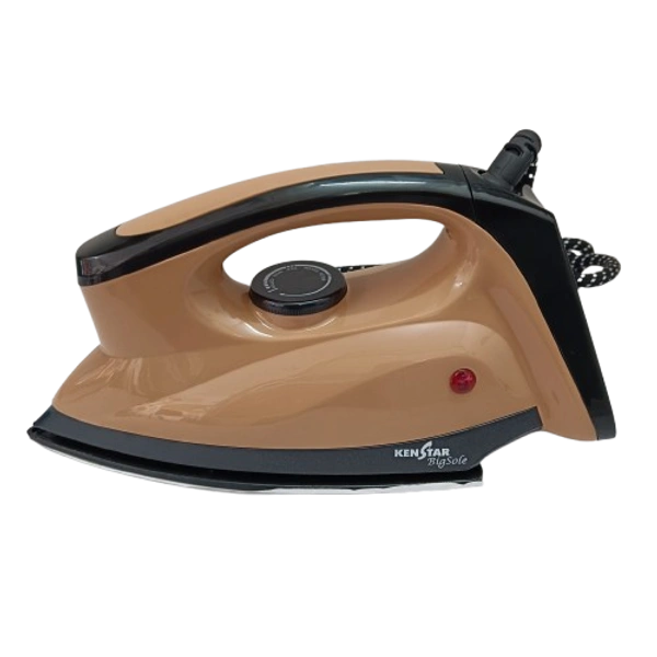 KENSTAR BIGSOLE 1000-WATT DRY IRON  - Black, 27.5, 13.5, 11