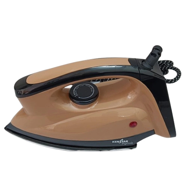 KENSTAR BIGSOLE 1000-WATT DRY IRON  - Black, 27.5, 13.5, 11