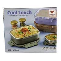 VIRTUE COOL TOUCH INSULATED LUNCH BOX  - Pink, 15, 8, 12