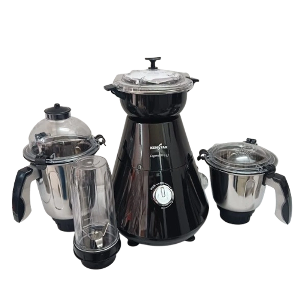 KENSTAR LEGEND PRO 5J 800-WATT MIXER GRINDER 5 JARS - Black, 30, 25, 24