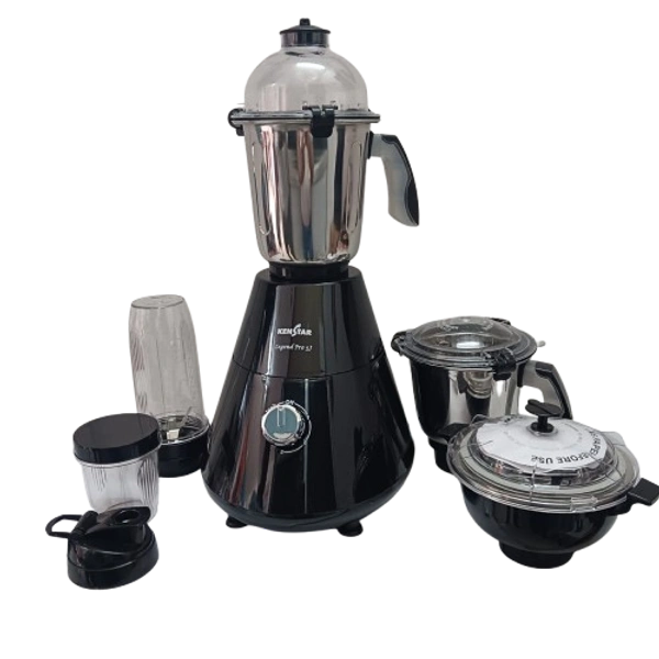 KENSTAR LEGEND PRO 5J 800-WATT MIXER GRINDER 5 JARS - Black, 30, 25, 24