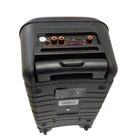 CLARION KELVIN 8 TROLLEY 30 W BLUETOOTH PARTY SPEAKER - Black, 24, 42.8, 27
