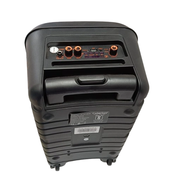 CLARION KELVIN 8 TROLLEY 30 W BLUETOOTH PARTY SPEAKER - Black, 24, 42.8, 27
