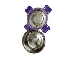 VIRTUE SUPER LIFESTYLE 3 CONTAINER LUNCH BOX - French Lilac, 15, 21, 15