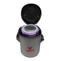 VIRTUE SUPER LIFESTYLE 3 CONTAINER LUNCH BOX - French Lilac, 15, 21, 15