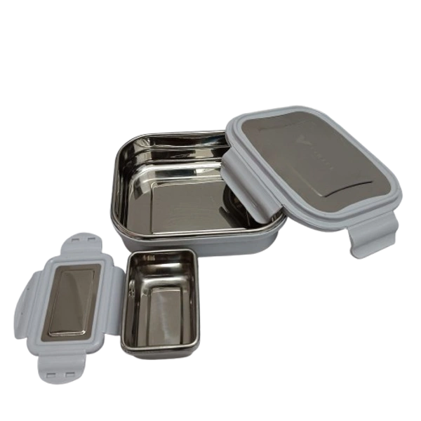 VIRTUE FOOD BUDDY BIG 2 CONTAINER LUNCH BOX - Nobel, 15, 8, 14