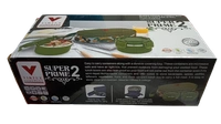 VIRTUE SUPER PRIME 2 PC STAINLESS STEEL LUNCH BOX - Hippie Green, 22, 7, 14
