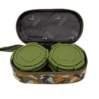 VIRTUE SUPER PRIME 2 PC STAINLESS STEEL LUNCH BOX - Hippie Green, 22, 7, 14