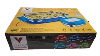 VIRTUE SUPREME JUMBO 2 PCS STAINLESS STEEL LUNCH BOX - Blue, 21, 7, 14