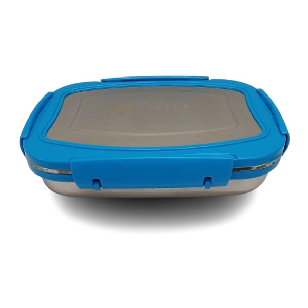 VIRTUE SUPREME JUMBO 2 PCS STAINLESS STEEL LUNCH BOX - Blue, 21, 7, 14