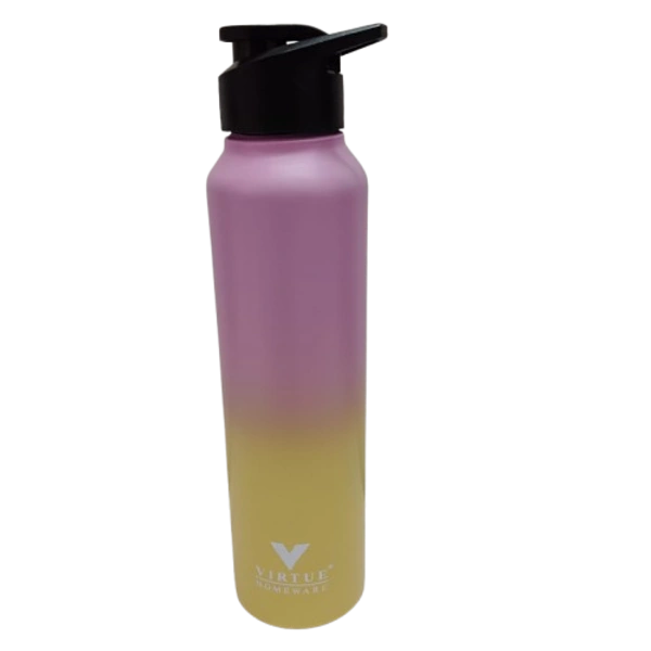 VIRTUE FLAMINGO 1000 ml STAINLESS STEEL BOTTLE - Yellow, 8, 22, 8