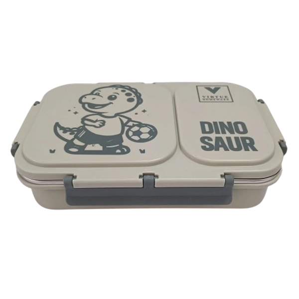 VIRTUE FUN FOOD 2 PARTITION STAINLESS STEEL LUNCH BOX - Siam, 20, 7, 15