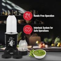 KENSTAR BYSTRO 400-WATT PERSONAL BLENDER 2 JAR - Black, 11, 30, 11
