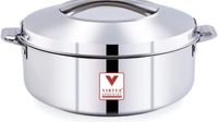 VIRTUE CLASSIC STAINLESS STEEL DOUBLE WALL INSULTAED CASSEROLE 1800 ML - Gray, 18, 12, 14